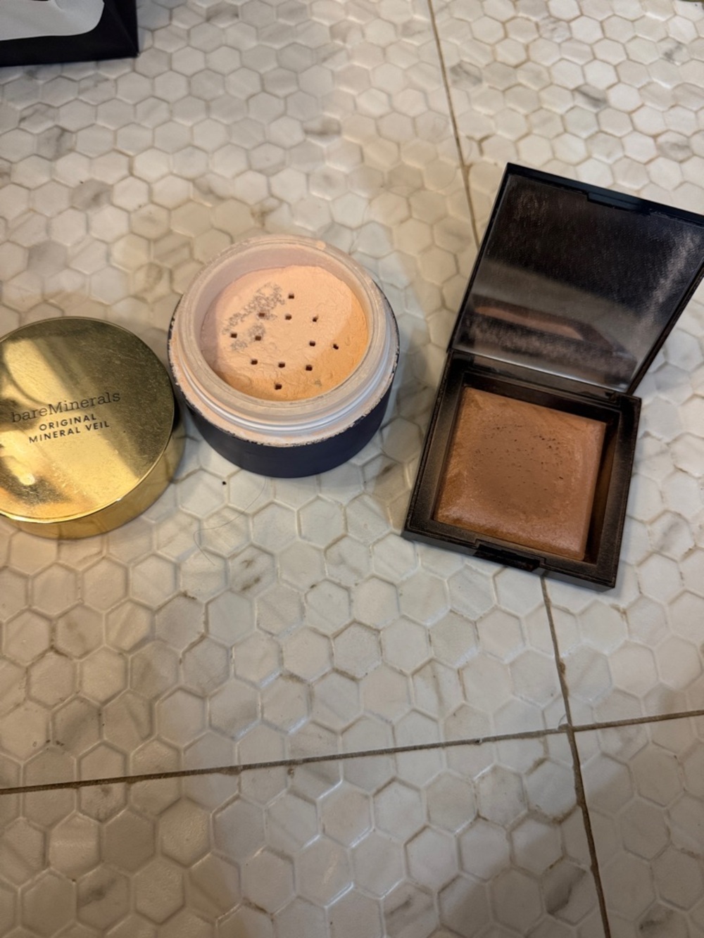 bareMinerals Setting Powder & Bronzer Duo — Beige Powder and Warm Brown Bronzer